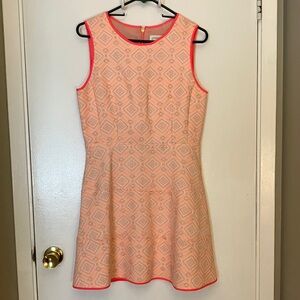 Sail to Sable Pink Geometric Mini Dress